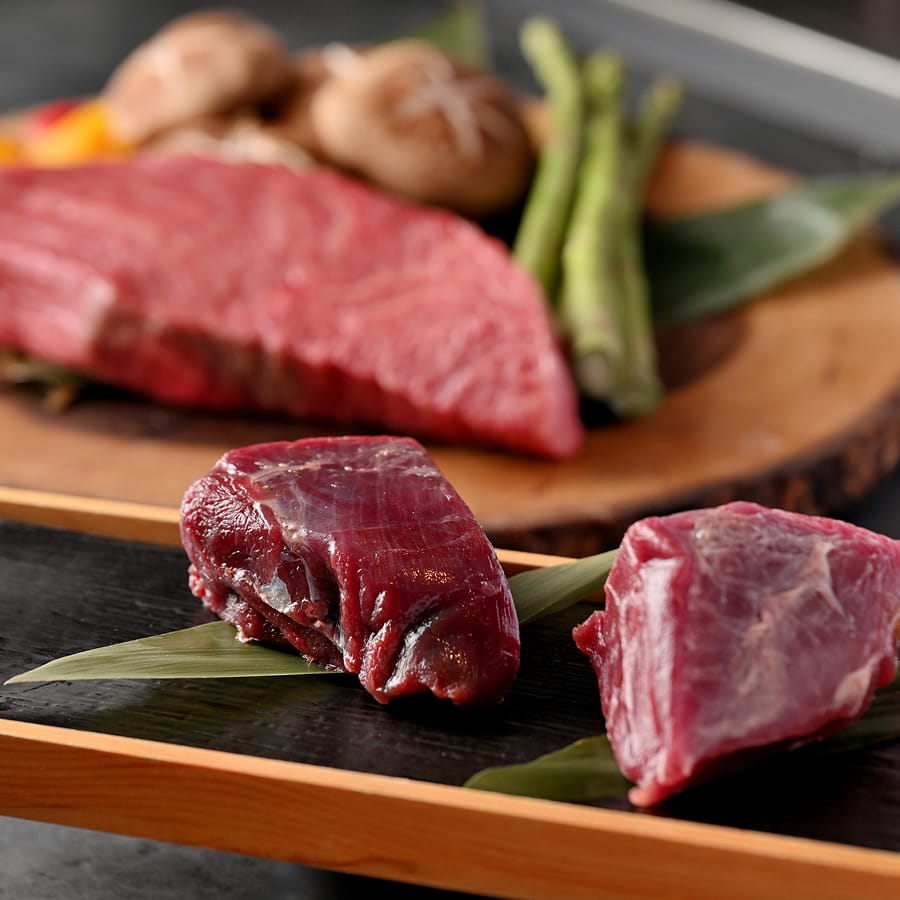 活き〆伊勢海老と特選A5黒毛和牛コース